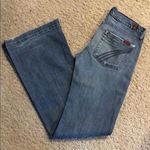 7 for all Mankind Distressed Dojo jeans 28/33.5